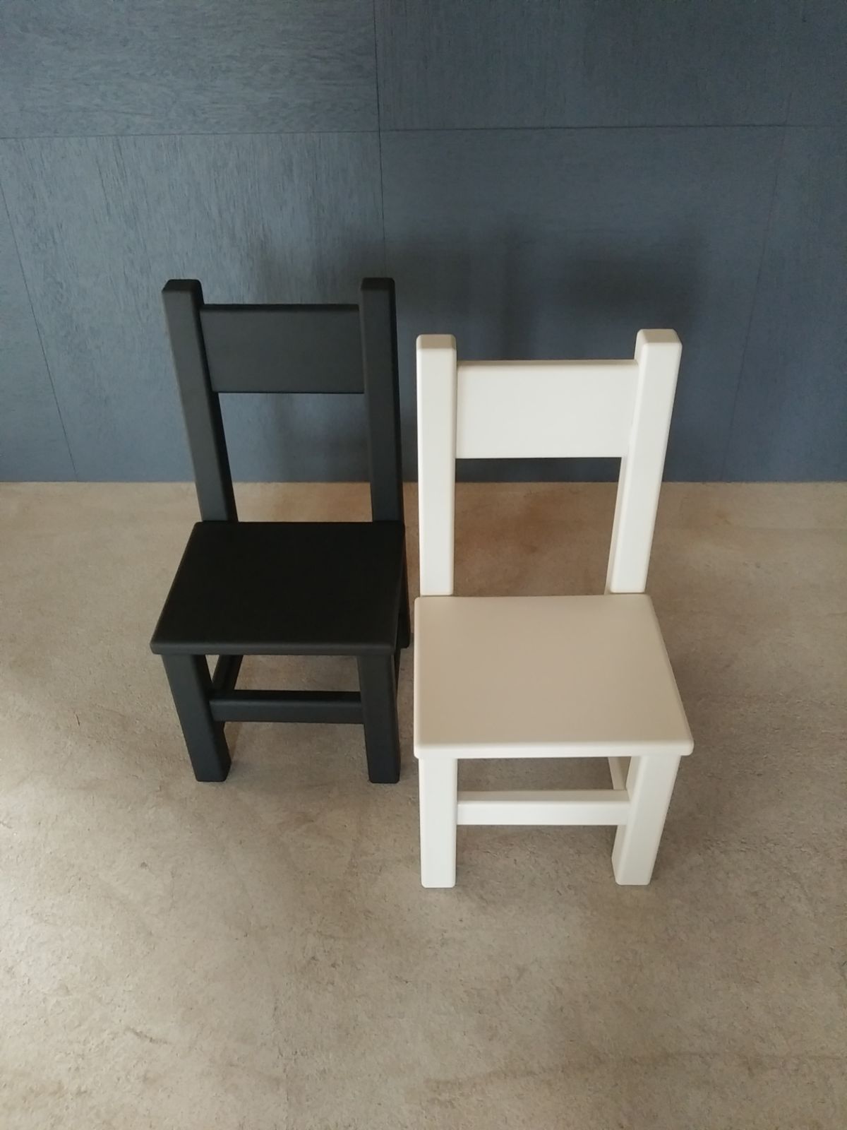 【発送予定…2～3週間後】オフホワイト キッズチェア 子供椅子