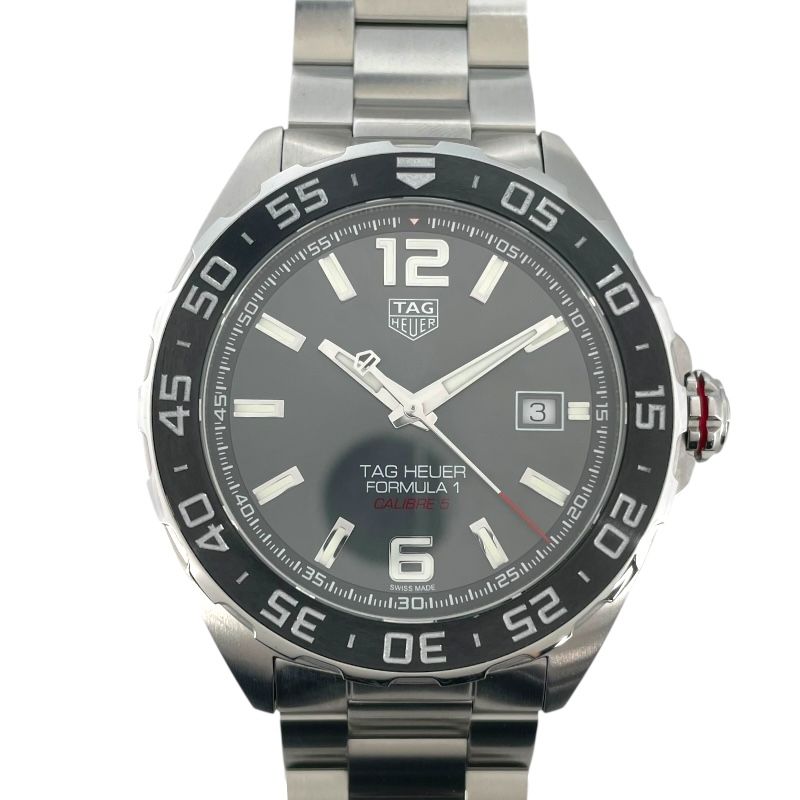 タグ ホイヤー TAG HEUER フォーミュラ1 キャリバー5 WAZ2011.BA0843 グレー SS メンズ 腕時計