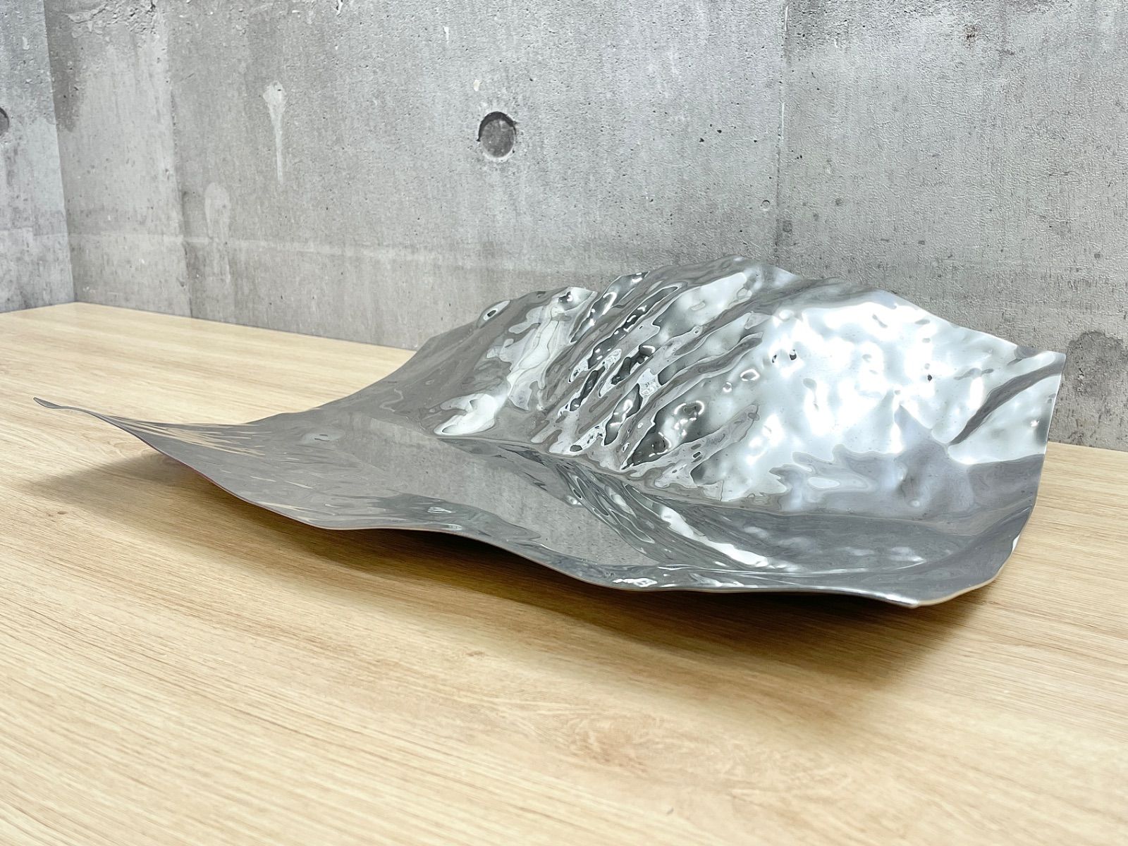 アレッシィ ステンレス トレイ‼️ アレッシィ / ALESSI ステンレススチール トレイ エンツォ・マリ