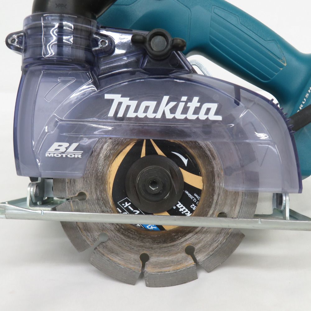 makita マキタ 18V対応 125mm 充電式防じんカッタ 本体のみ 未開封ダイヤモンドホイール付 CC500DZ 中古美品