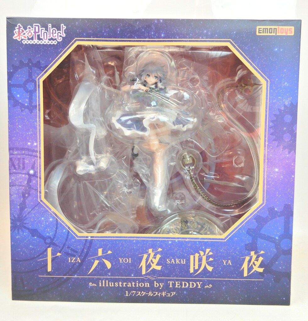 十六夜咲夜　1/7完成品フィギュア emontoys 豬帽子》現貨EMONTOYS 東方Project 十六夜咲夜1/7 PVC 完成品