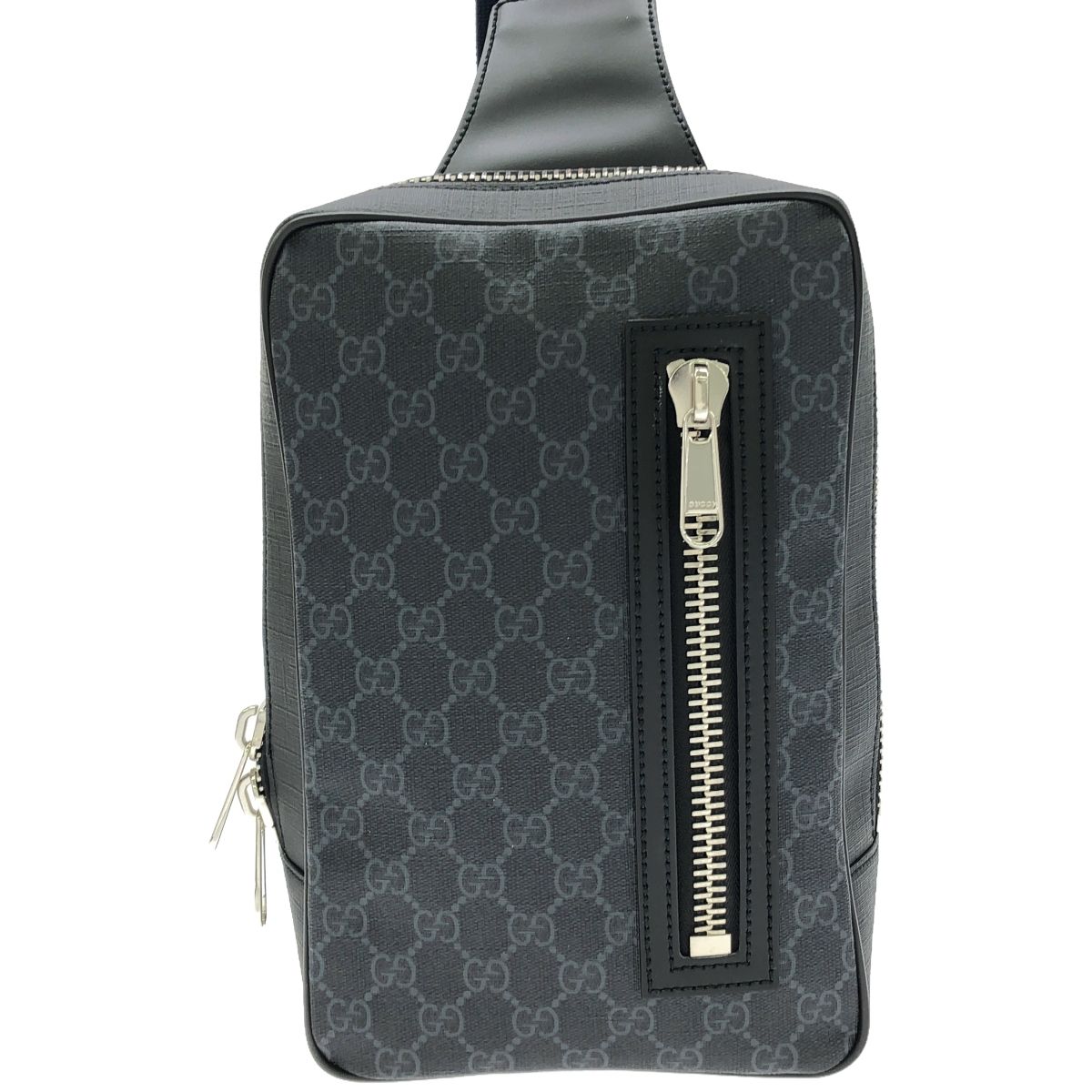中古】GUCCI グッチ GGスプリーム スリングバックパック ボディバッグ