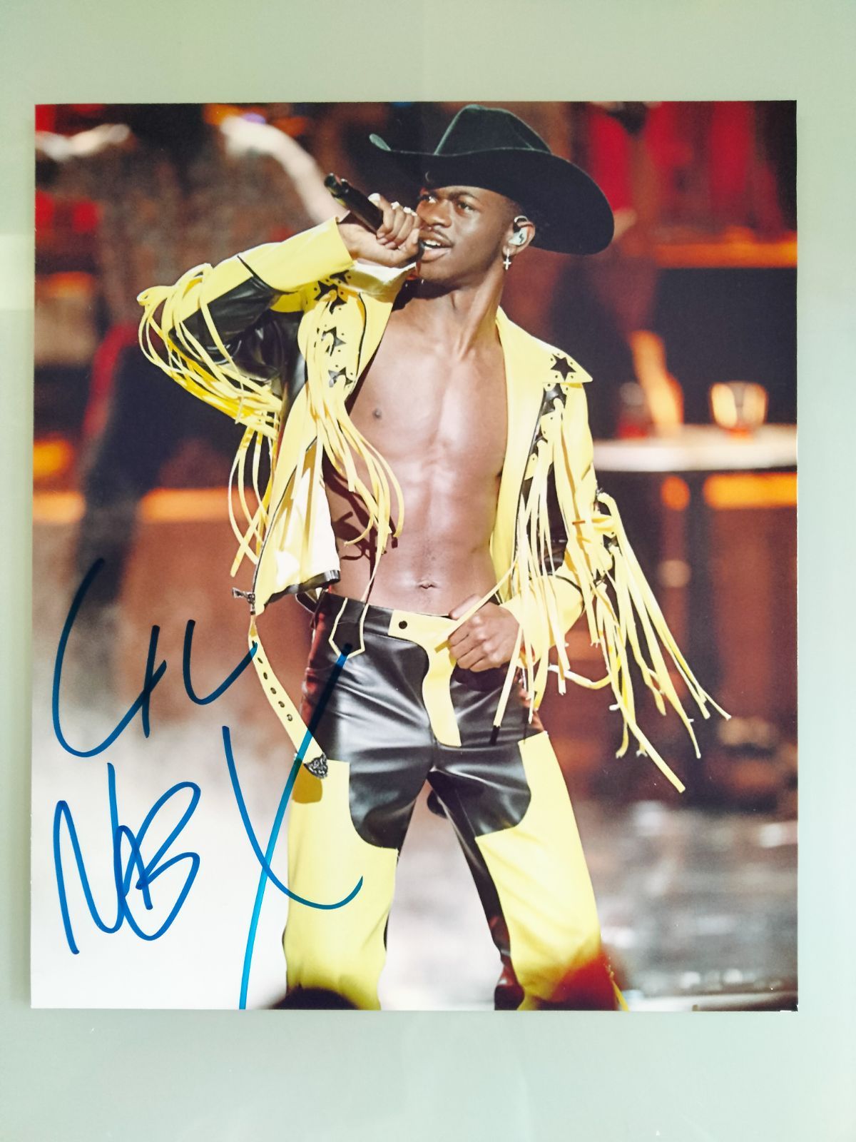 リル・ナズ・X直筆サイン入り写真…Lil Nas X…アメリカの人気ラッパー