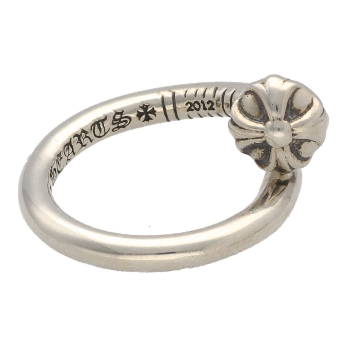 中古】 CHROME HEARTS クロムハーツ ネイルリング クロスボール