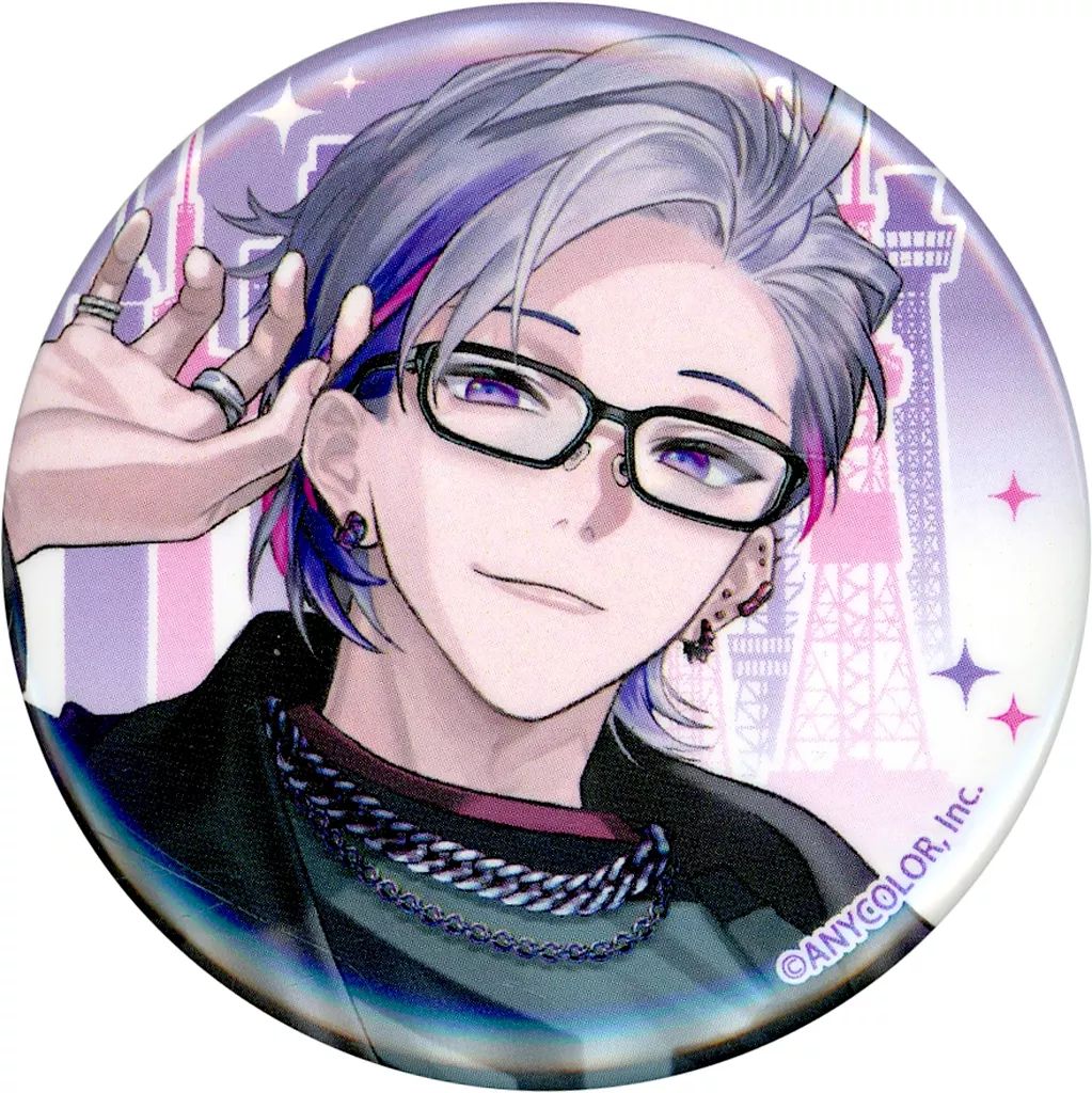 中古】バッジ・ピンズ 不破湊 「バーチャルYouTuber にじさんじ7大