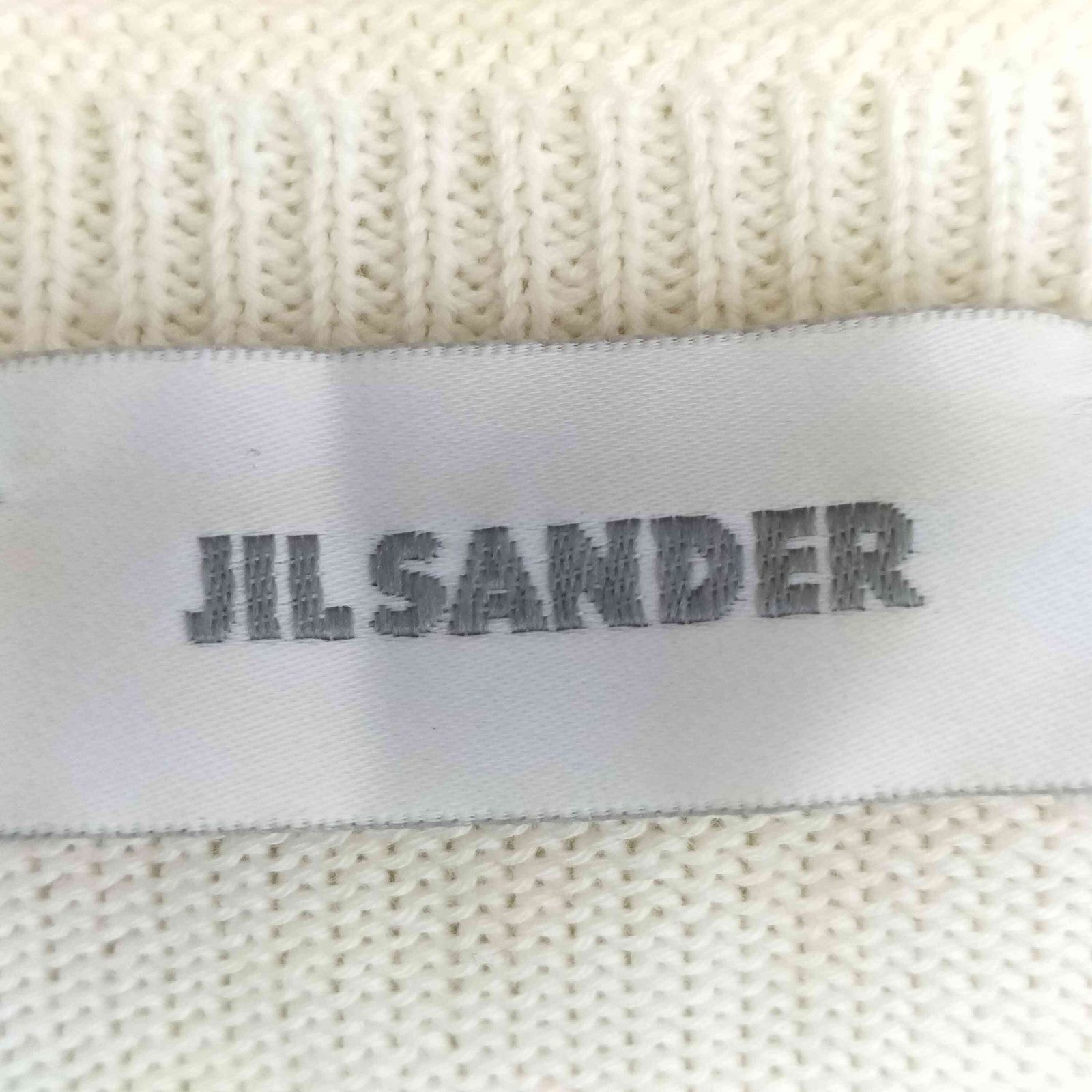 ジルサンダー JIL SANDER Vネック コットンニット メンズ 48 - メルカリ