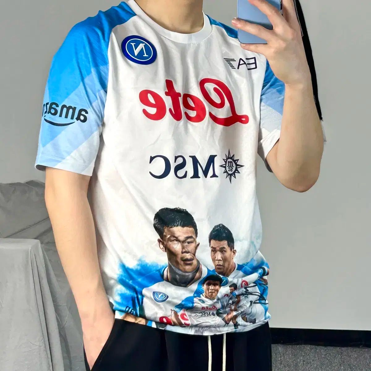 EA7 22 ー 23 金 玟哉₍キム・ミンジェ) SSCナポリ フェース