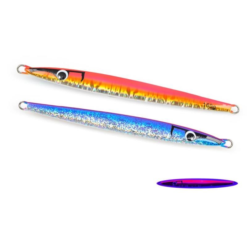 Tolure ルアー ジグ 160g 海釣り 船釣り レーザフォイルペーパー