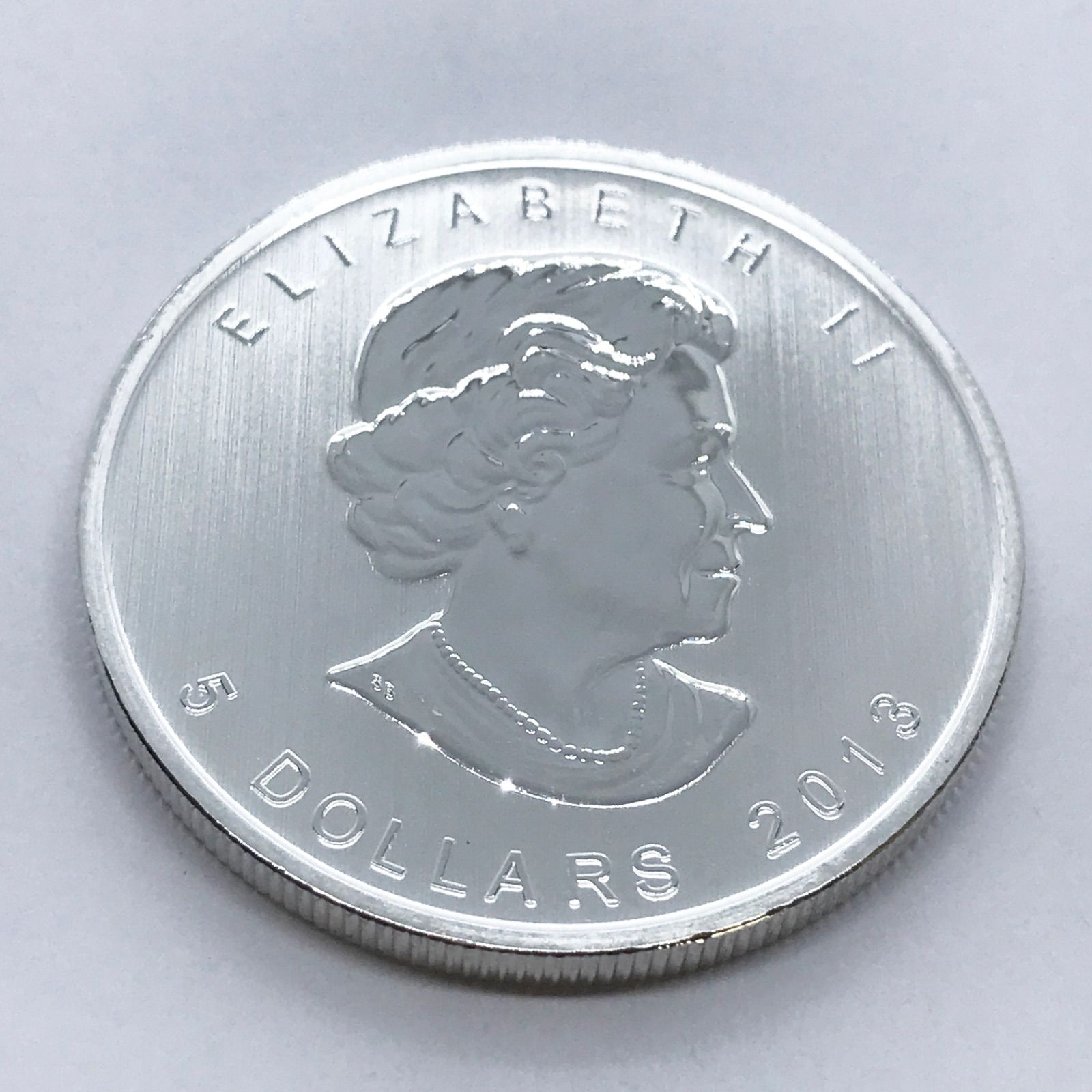メイプルリーフ銀貨 25周年記念 2013年世界限定発行 純銀1オンス 