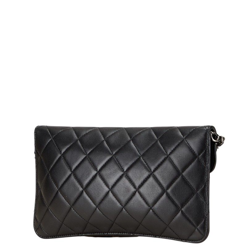 シャネル マトラッセ ラムスキン チェーンショルダー バッグ ココマーク 黒. CHANEL シャネル マトラッセ ココマーク ディズヌフ チェーン