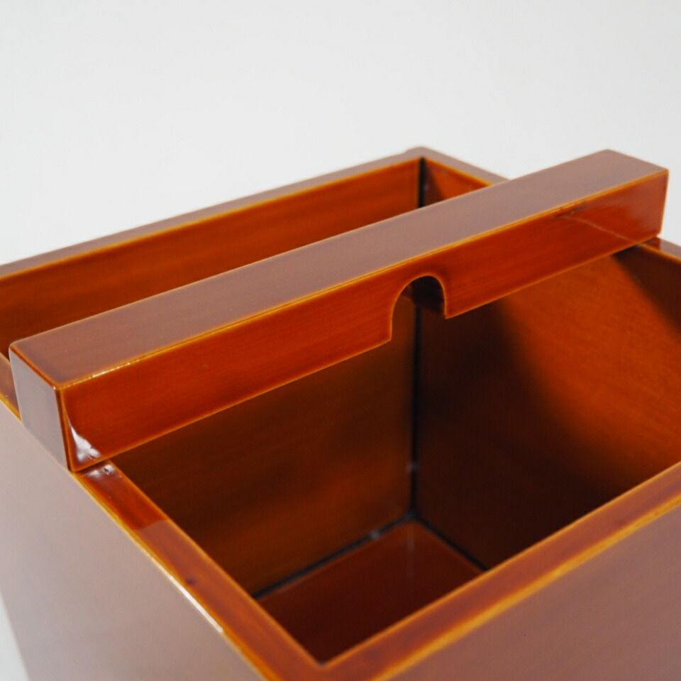 美品 茶道具 飛騨春慶塗 釣瓶水指 紙箱 茶道具・古道具・春慶塗・水指・釣瓶・春慶塗釣瓶水指 （春慶塗