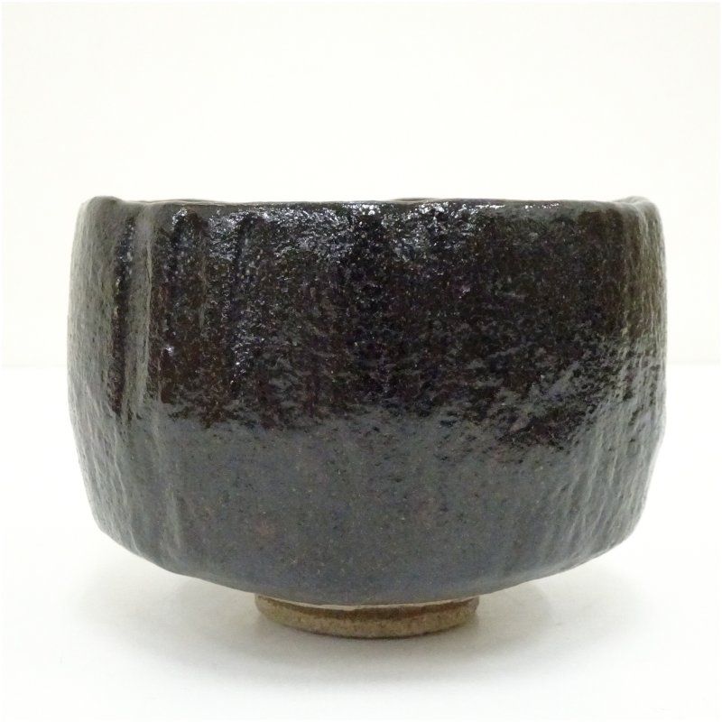 吉村楽入 楽焼 竹画茶盌 共箱 京焼 清水焼 抹茶碗 抹茶茶碗 茶道具 茶器 吉村楽入 楽焼 竹画茶盌 共箱 京焼 清水焼 抹茶碗 抹茶