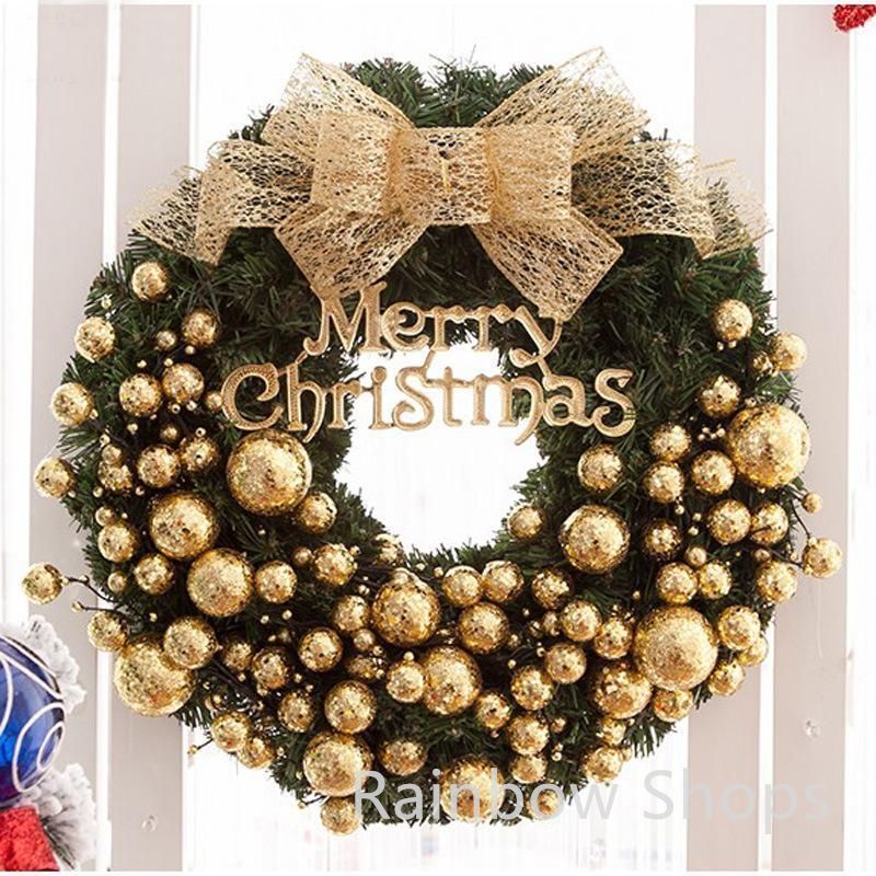 ステラルー　クリスマスリース　新品未使用 新品未使用】クリスマスリースLLサイズ ナチュラルリース レッド
