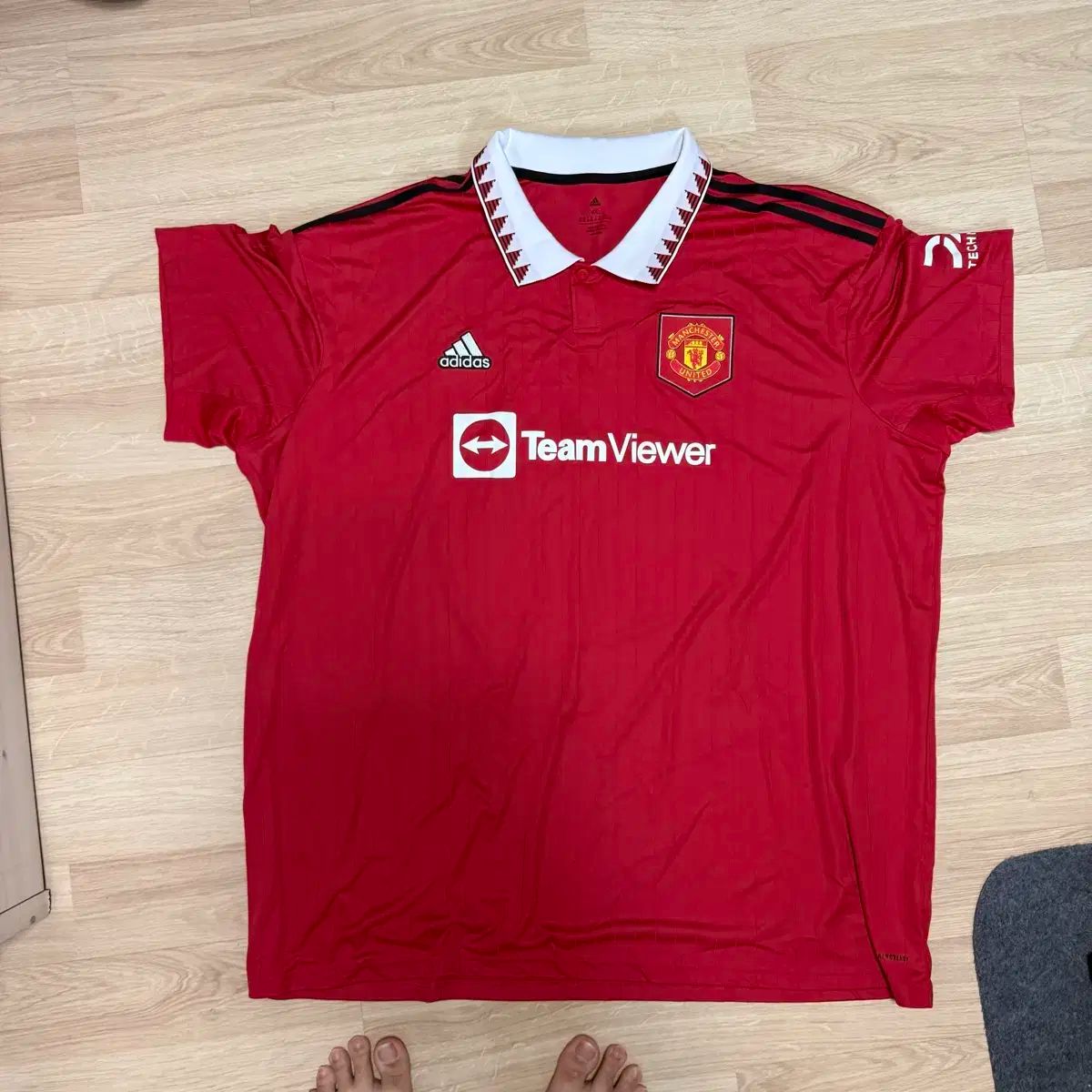 adidas アディダス マンＵ 23 24 ホーム ジャージ 4XL