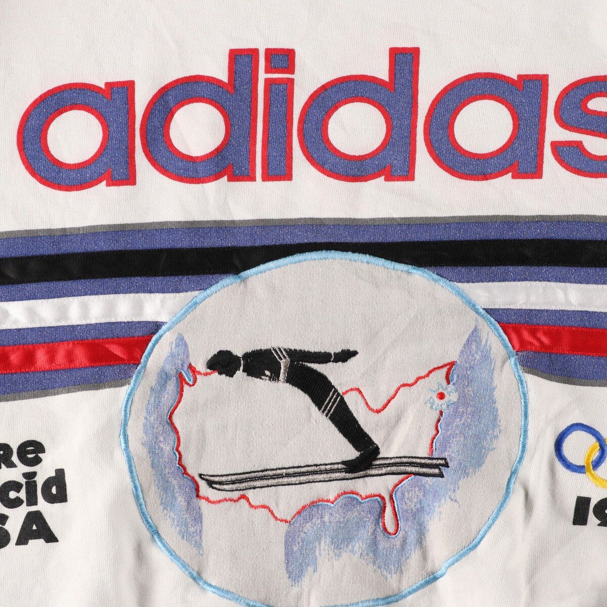 古着 80年代 アディダス adidas LAKE PLACID レークプラシッド冬季