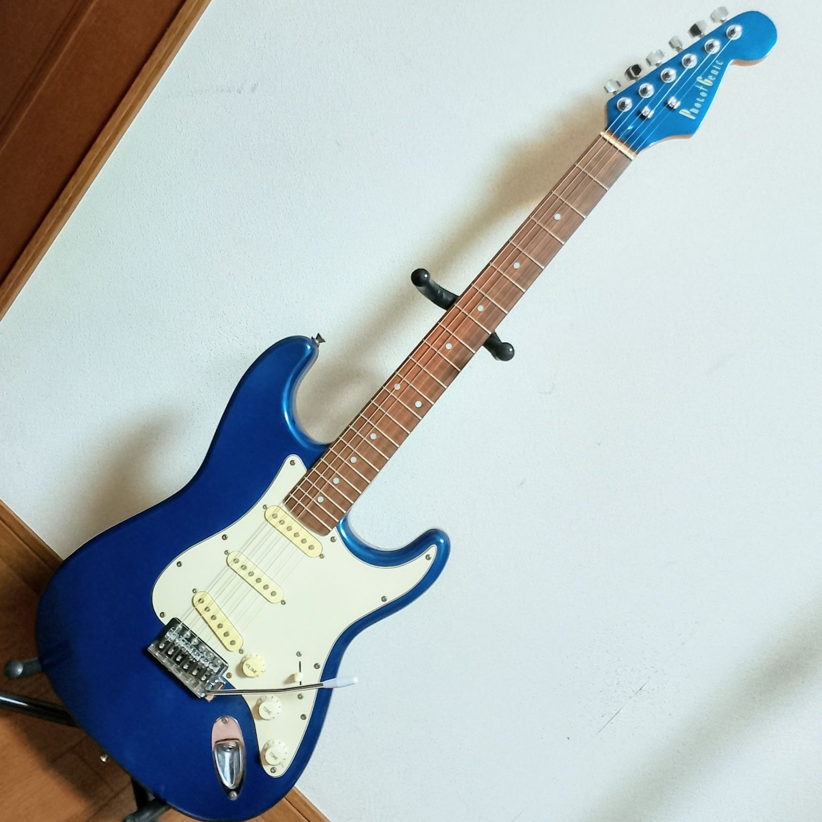 PhotoGenic ストラトキャスタータイプ エレキギター ブルーメタリック