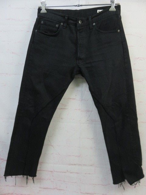 【中古】OLD PARK ｵｰﾙﾄﾞﾊﾟｰｸ ×MINEDENIM Rebuild 5pocket MND-20AWOP004-98-302 ﾌﾞﾗｯｸ 7 991836789