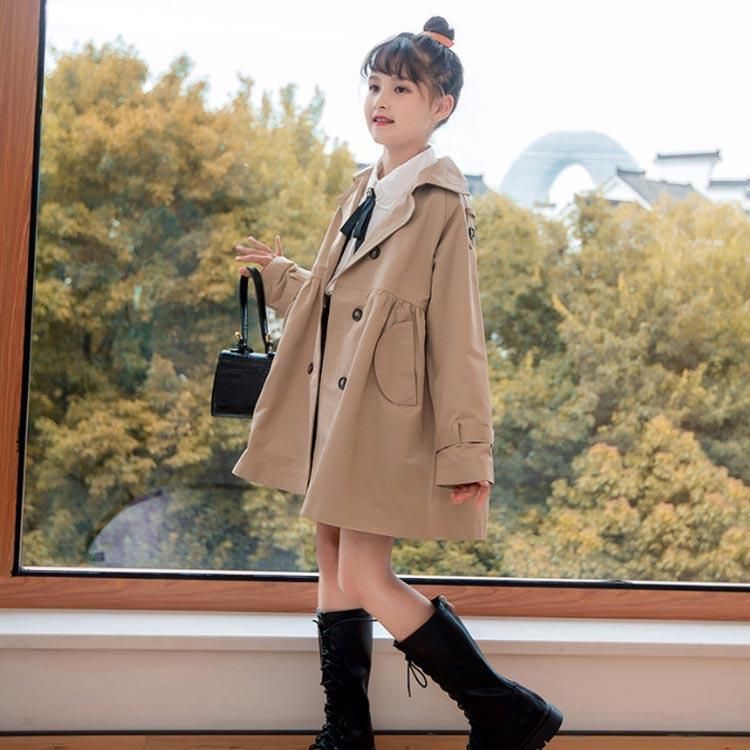 女の子 子供コート