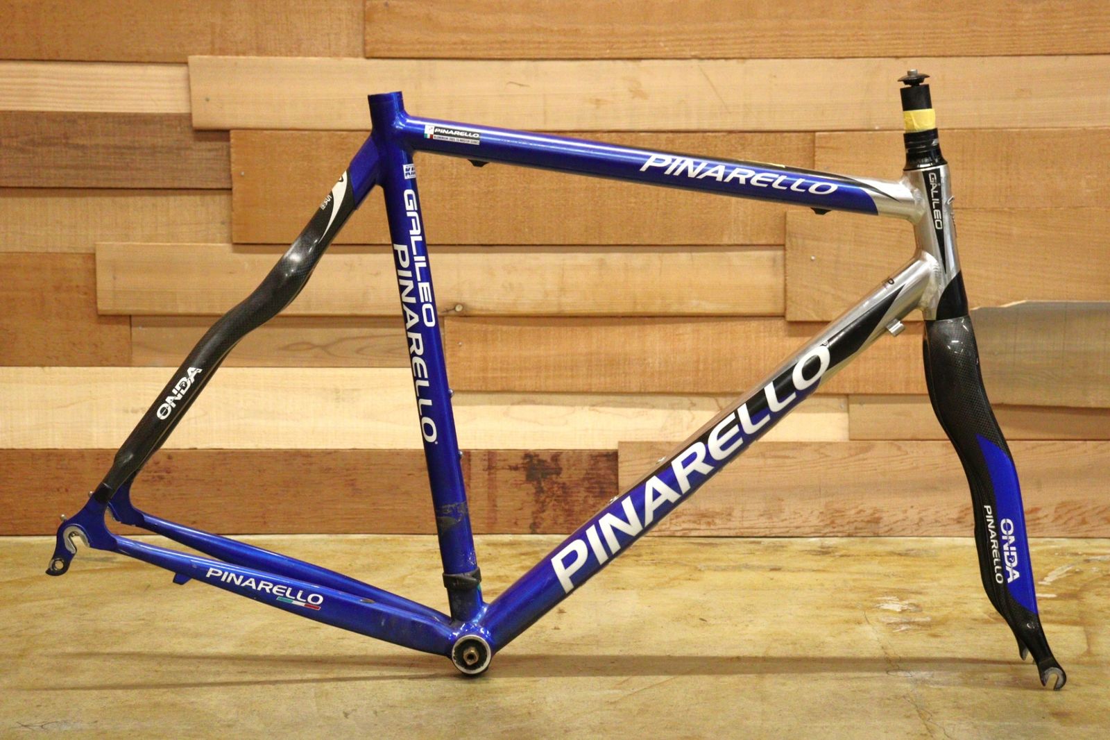 ピナレロ PINARELLO ガリレオ GLILEO 2007年頃モデル 54サイズ アルミ カーボンバック フレームセット【立川店】 - メルカリ