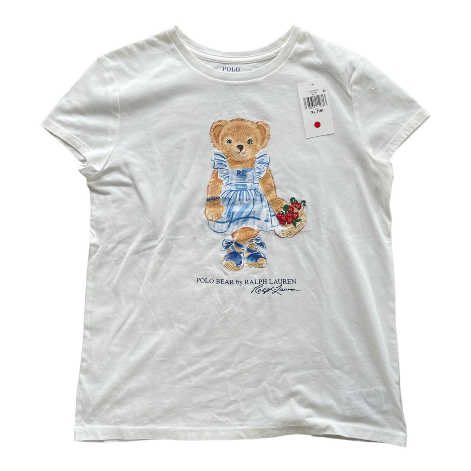 未使用アウトレット品】 Ralph Lauren ラルフローレン ポロベアTシャツ