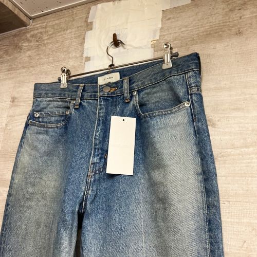 JieDa ジエダ USED FLARE DENIM PANTS フレアデニムパンツ ブルー ユーズド加工 Jie-STD-PT05 タグ付き【中目黒B05】