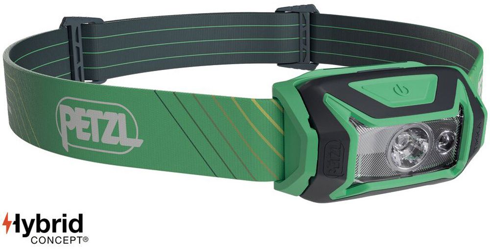ペツル PETZL アウトドア ティカ コア グリーン ヘッドランプ キャンプ ハイキング コンパクト 登山 ルーメン ランニング トレッキング ウォーキング マウンテニアリング E067AA02 -