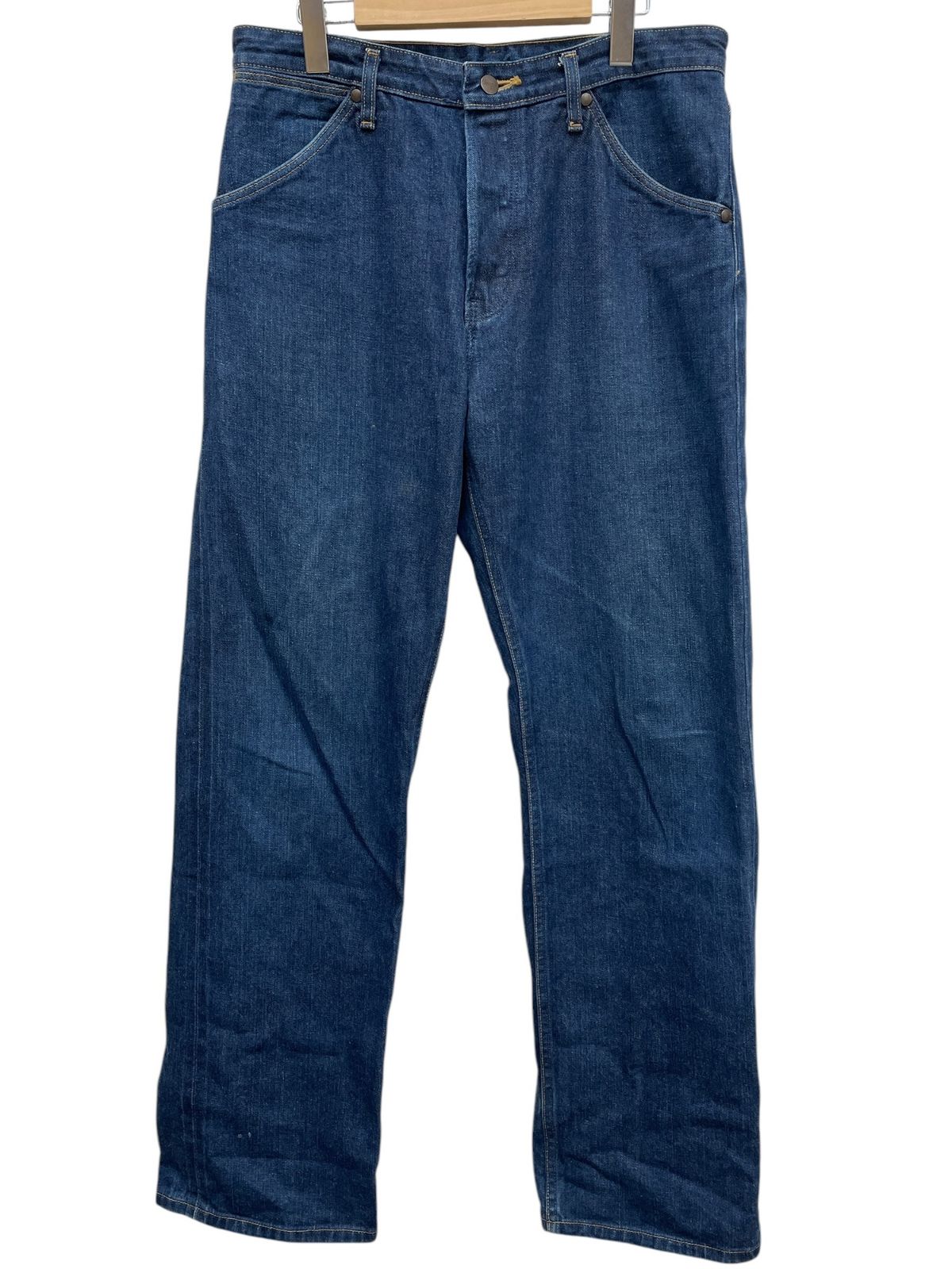 WRANGLER ラングラー トップ裏ボタンA2 デニムジーンズ パンツ 赤耳 BLUE BELL 1964復刻 35 メンズ|045