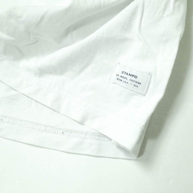 STAMPD スタンプド 19SS North County Tee ロゴプリントTシャツ S ホワイト 半袖 PRADISE LOST トップス mc68459