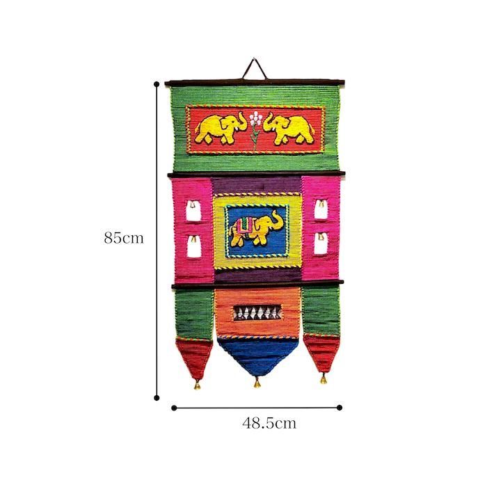 インドタペストリー i-ta-20 マルチカラーインド アジアン