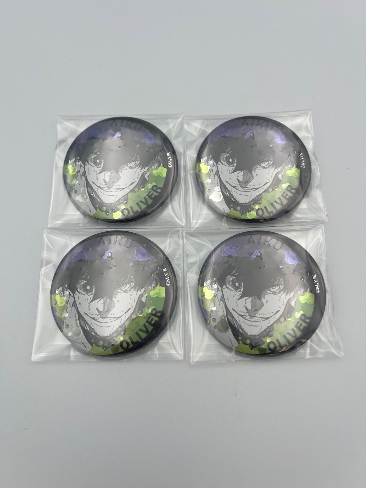 ブルーロック ブルロ ジュエリー 缶バッジ 原作絵　まとめ売り　オリヴァ・愛空 ブルーロック ブルロ ジュエリー 缶バッジ 原作絵 まとめ売り オリヴァ