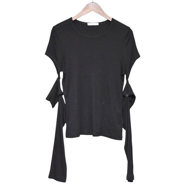 【専用】HELMUT LANG 黒 オフショルダー 長袖トップス HL_O07HW501_001_0?