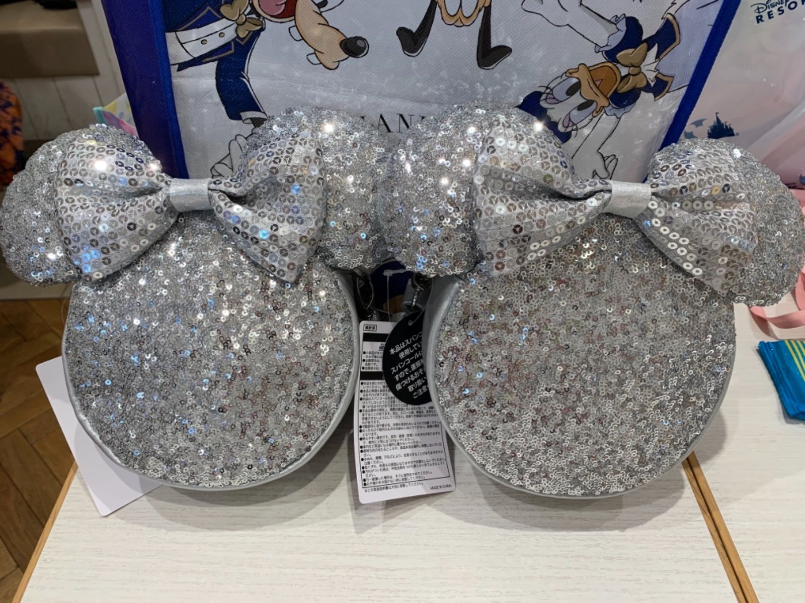 Disney - 新作♡ミニー ショルダーバッグ シルバー 2個セットディズニー TDL TDS 新作♡ミニー ショルダーバッグ シルバー 2個セットディズニー