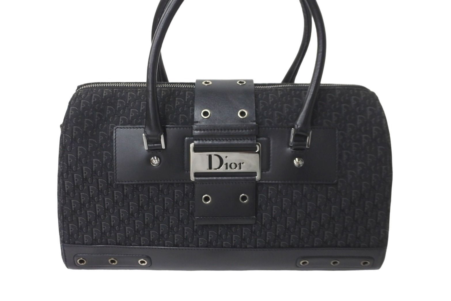 Christian Dior 限定 トートバック ブラック V&A美術館限定 トートバッグ ノベルティ キャンバス 黒 ブラック