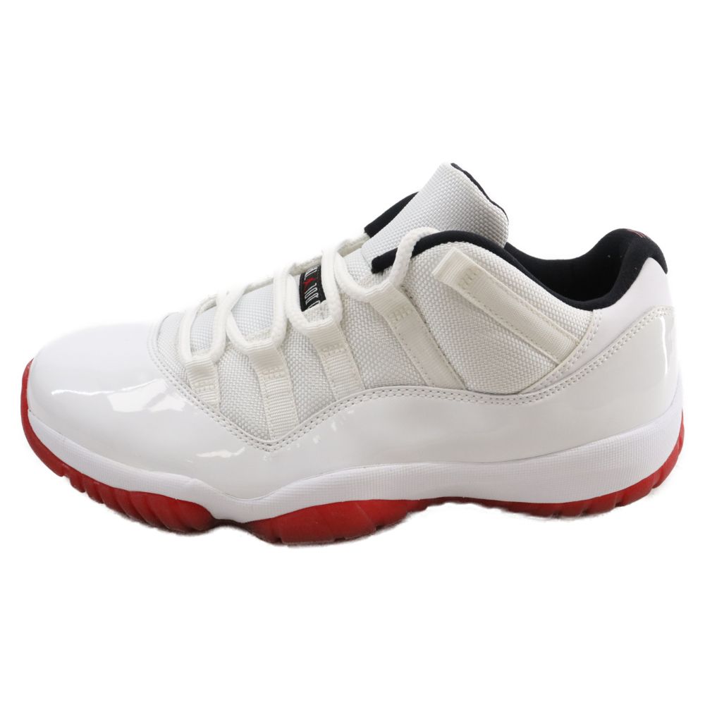 Air Jordan 11 Low ホワイト/ブラック/レッド Nike MEN'S Air Jordan 11 Retro Low BREDS Black Red White SIZE 10.5