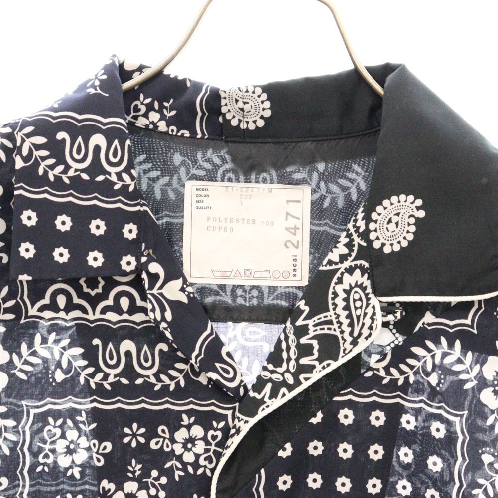 Sacai (サカイ) ×Reyn Spooner Archive Print Mix Shirt 21-02471M