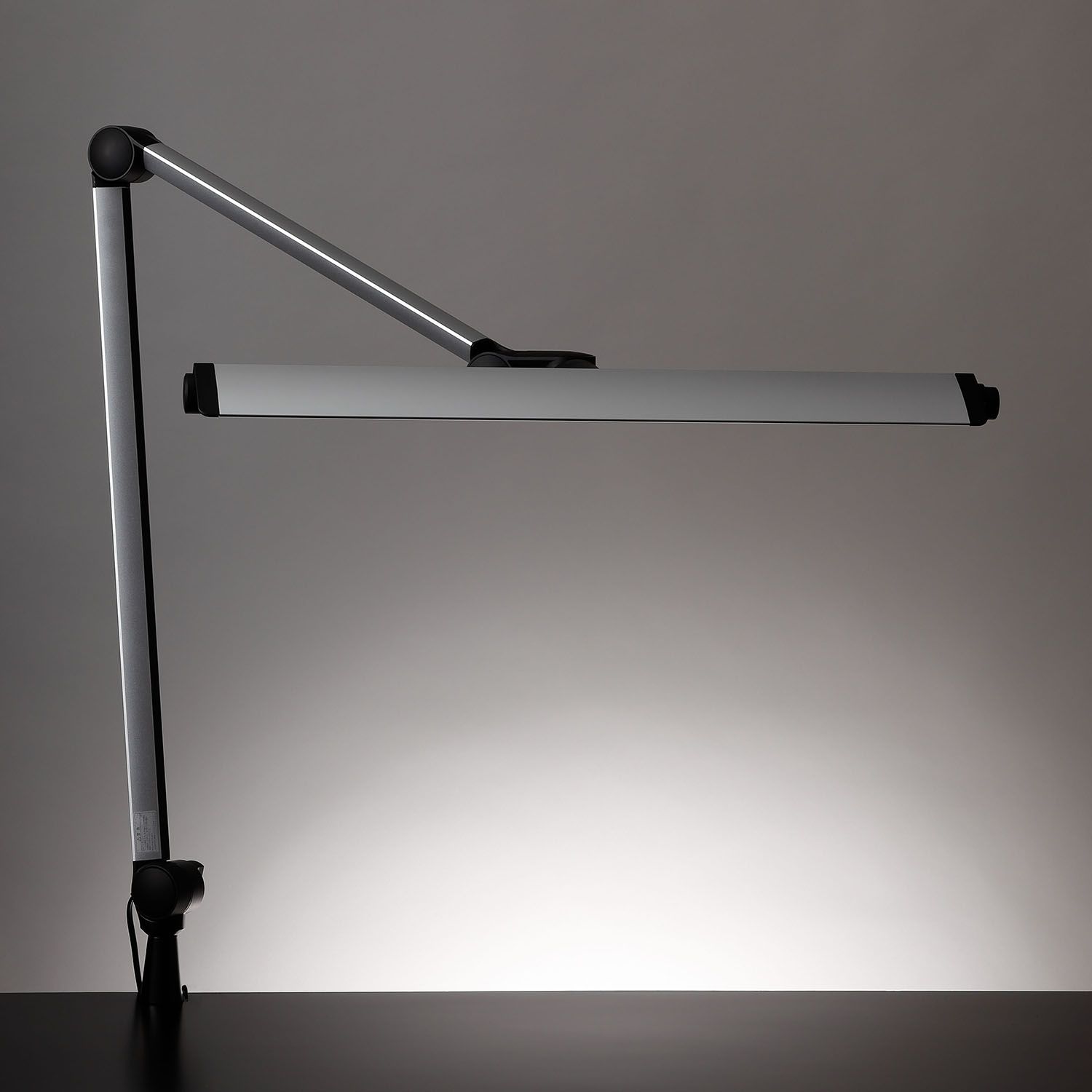 山田照明 Z-LIGHT LEDデスクライト Z-208LED SL シルバー 7段階調光機能付き