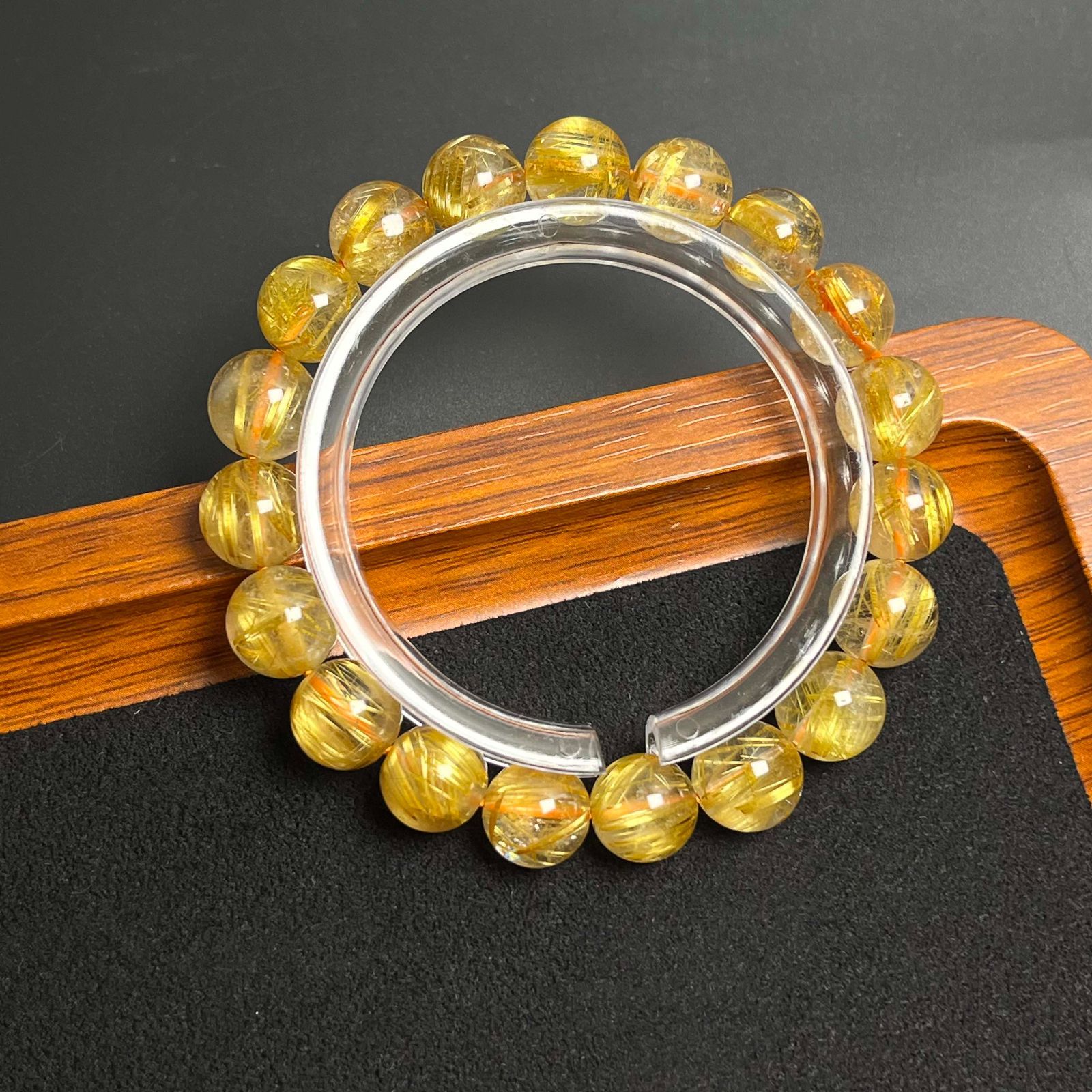 定価6万]ルチルクォーツブレスレット