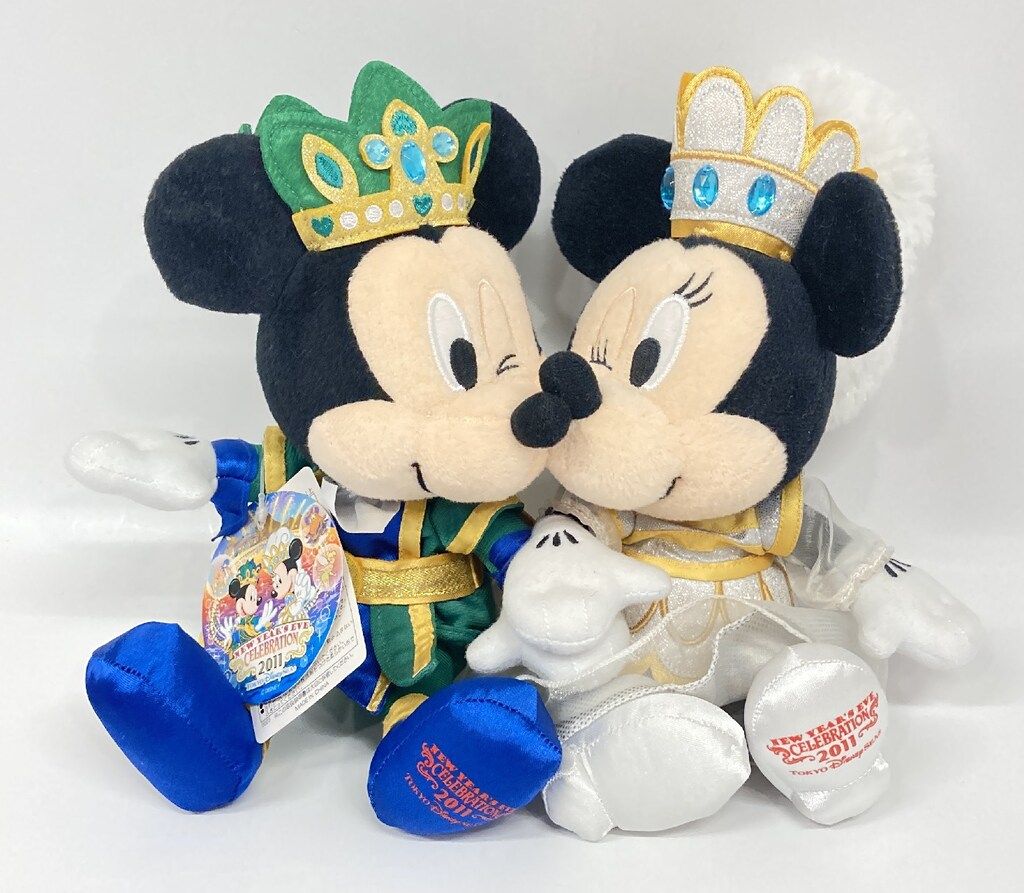 東京ディズニーシー ペアぬいぐるみ NEW YEAR