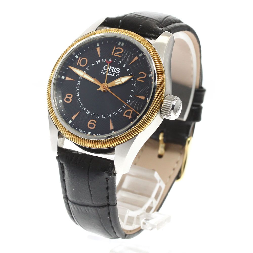 オリス ORIS 01 754 7679 4364-07 ビッグクラウン ポインターデイト 自動巻き メンズ_914702