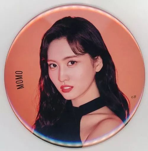 ピンズ・ピンバッジ・缶バッジ MOMO 中古】バッジ・ピンズ モモ BIG缶バッジ 「TWICE WORLD TOUR 2019