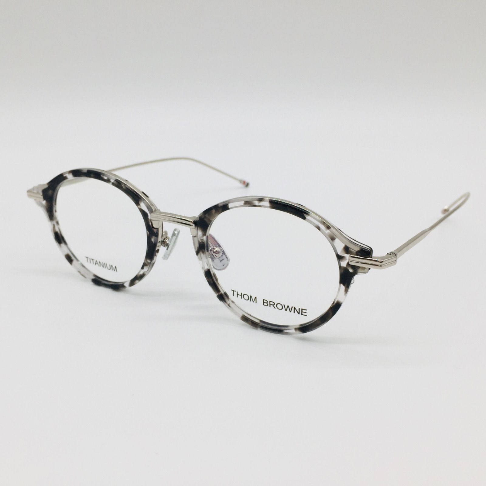 新品 THOM BROWNE TB-908 TBX-908 GRT-SLV トムブラウン 眼鏡 メガネ サングラス