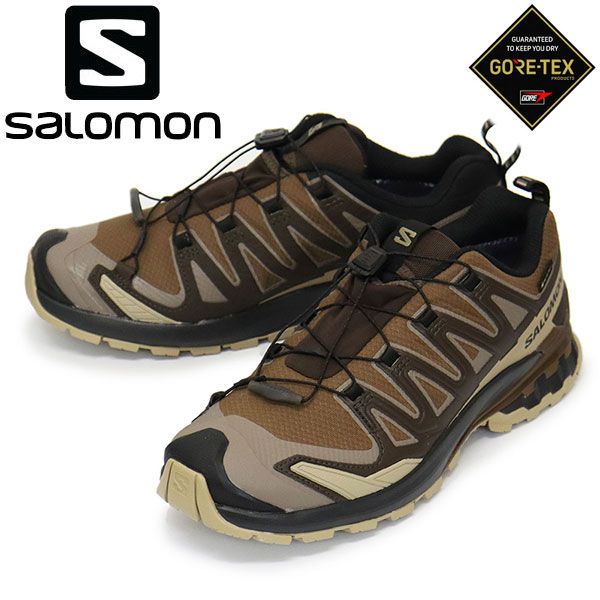 Salomon サロモン L47881800 XA PRO 3D V9 GORE-TEX トレイルランニングシューズ Dark Earth Desert Tan Black SL088 25.5cm