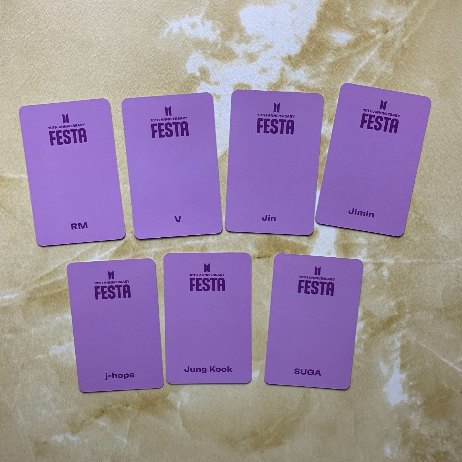 匿名配送 BTS 10周年 イベントラウンジ ARMY ZONE Lounge ラウンジ 特典 トレカ 7枚 コンプ セット USTAUSTRALIA_COM_AU