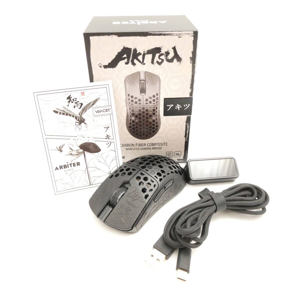 Arbiter Studio アービタースタジオ AKITSU アキツ 8K ワイヤレスゲーミングマウス 無線 eスポーツ HO638