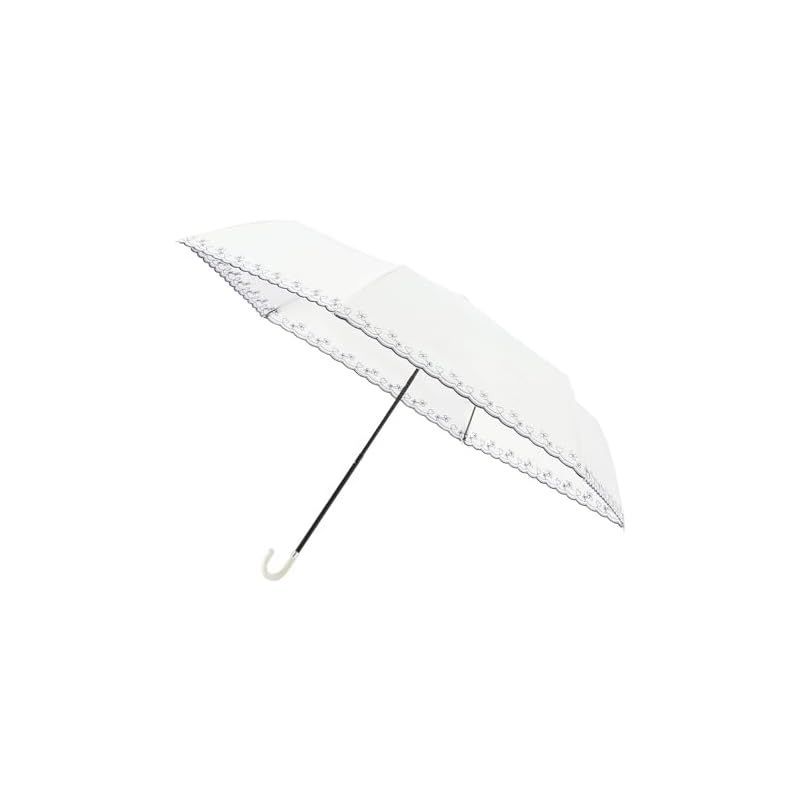 【ムーンバット】エスタ 日傘 折りたたみ傘 一級遮光 UV 晴雨兼用スカラ 31-230-30220 ホワイト 0