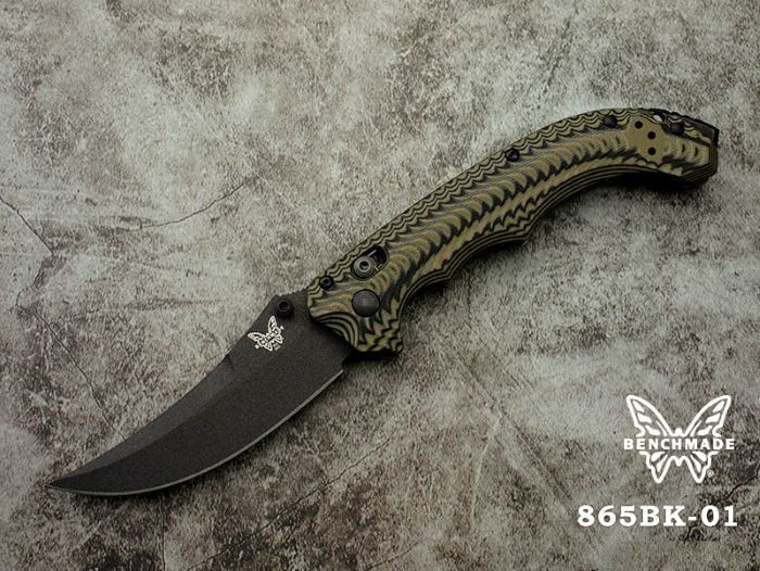 ベンチメイド 865BK-01 ミニベッドラム 折りたたみナイフ MINI BEDLAM BENCHMADE サバゲー