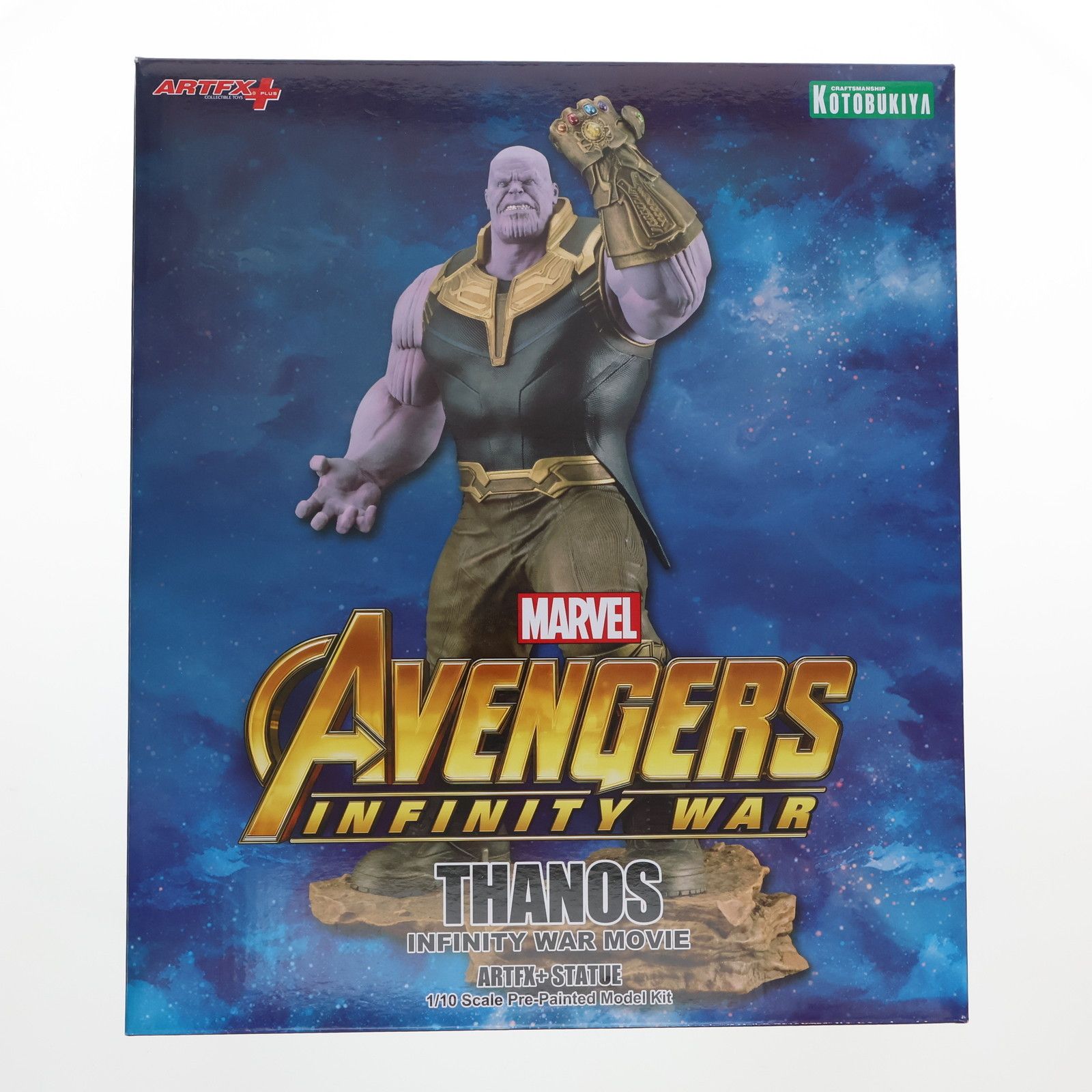 KOTOBUKIYA - ARTFX+ サノス-INFINITY WAR- アベンジャーズ/インフィニティ・ウォー 1/10 簡易組立キット フィギュア(MK270) コトブキヤ ARTFX+ サノス-INFINITY WAR- アベンジャーズ/インフィニティ