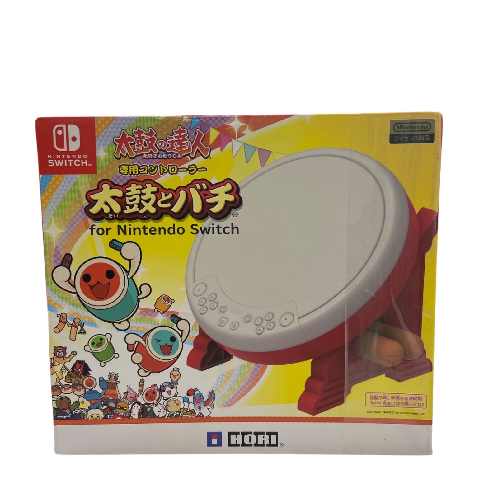 WJ7 太鼓の達人専用コントローラー 「太鼓とバチ for Nintendo Switch