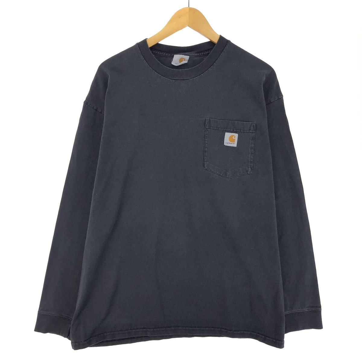 古着 カーハート Carhartt 無地ポケットロングTシャツ ロンT メンズXL /eaa450604 【中古】/eaa450604