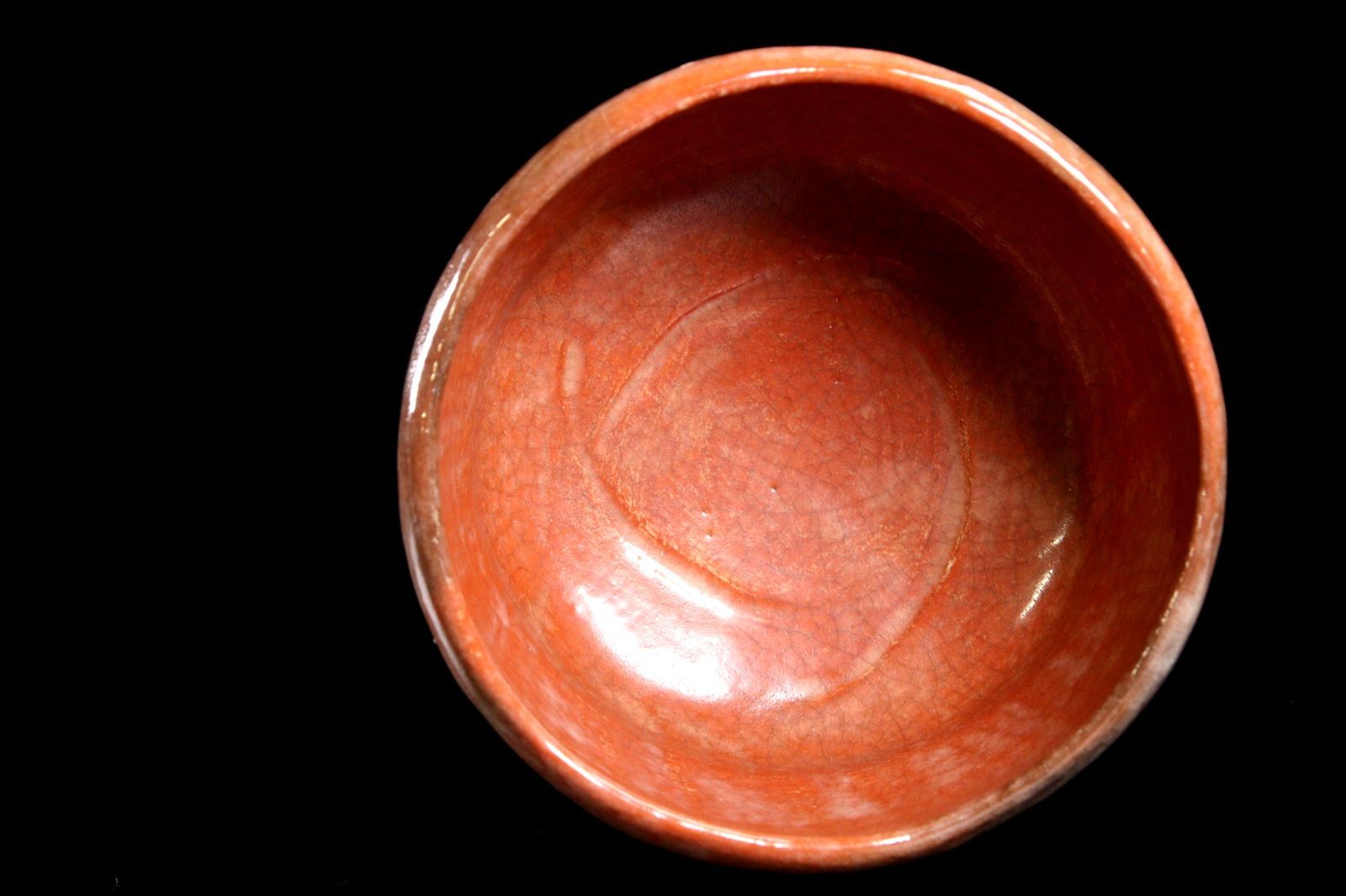 茶道具 小川長楽造 赤楽茶碗 共箱 DT759 - メルカリ